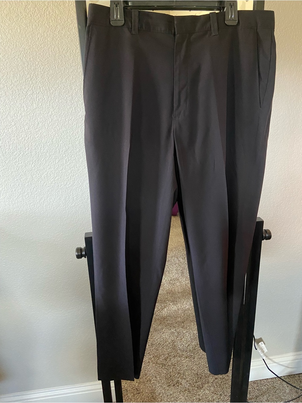 Alan Flusser Black Dress Chinos